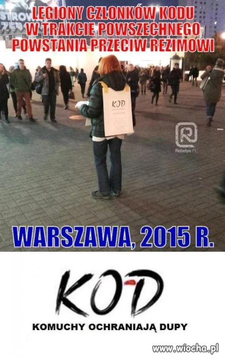 Tak wygląda manifestacja tłumów przeciwko