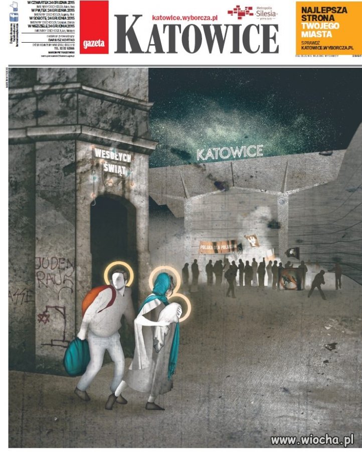 Świąteczne życzenia od katowickiej wyborczej