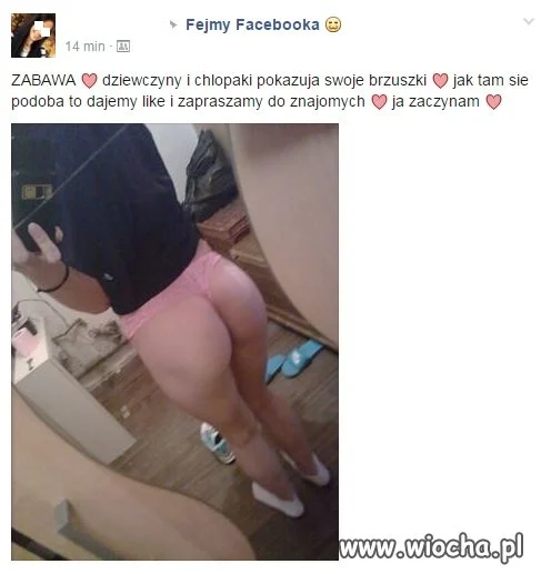 Brzuszek to raczej nie jest 