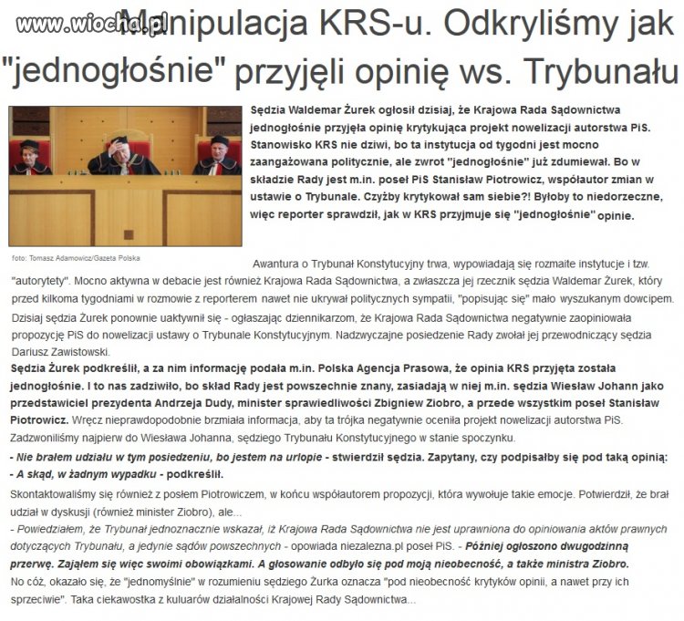 Praworządność sędziów ??