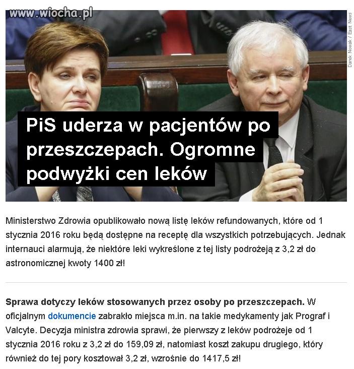 Tak spełniaja wyborcze obietnice?