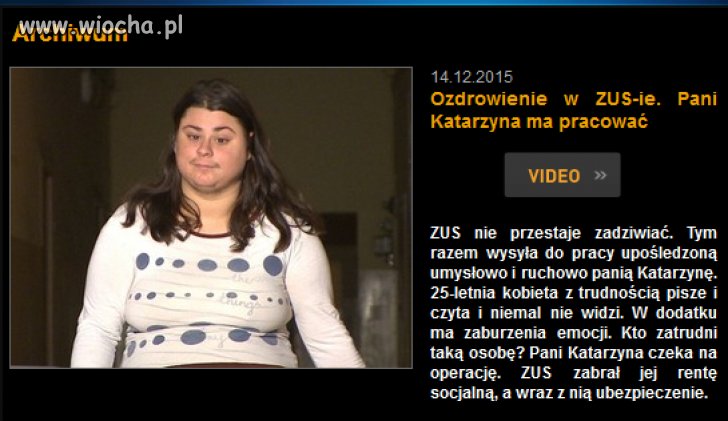 Takie cuda tylko w ZUSie