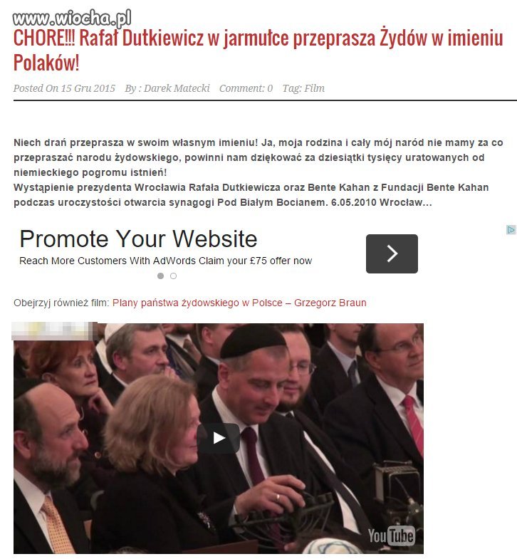TEN KRAJ JEST CHORY !!!
