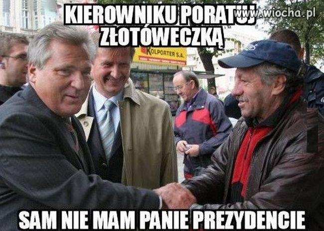 Kierowniku poratuj.