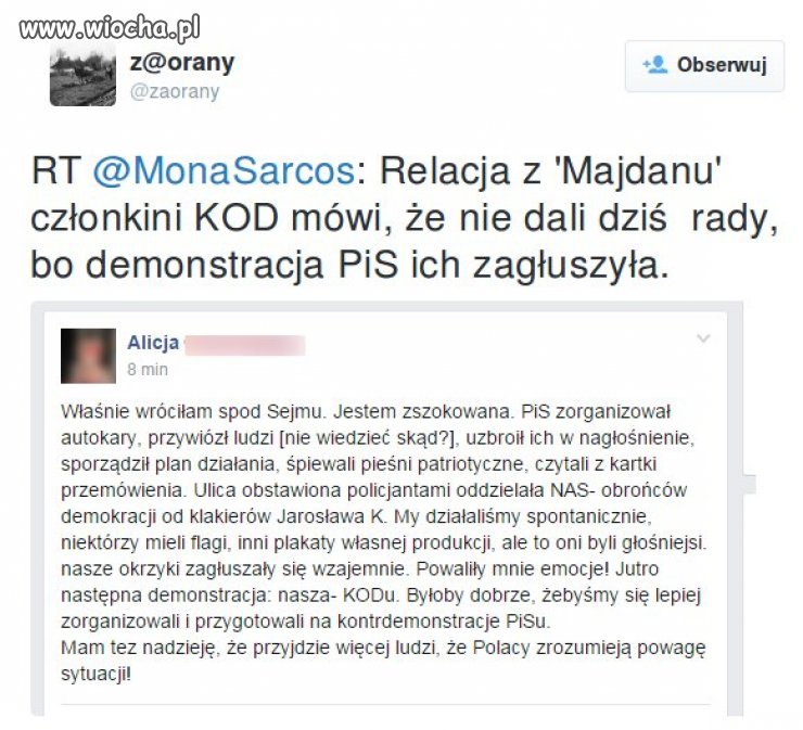 Towarzysze! Pomóżcie towarzyszce Alicji!!! 
