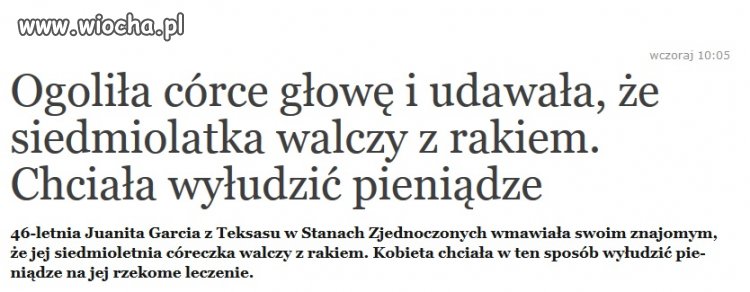 PO Katarzynie W. nagrodę super matki