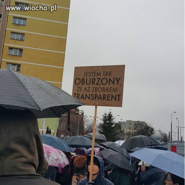 Echa protestów