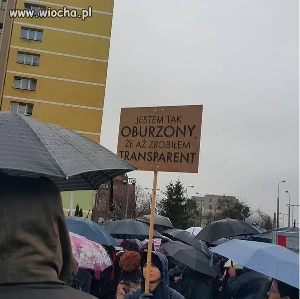 Echa protestów