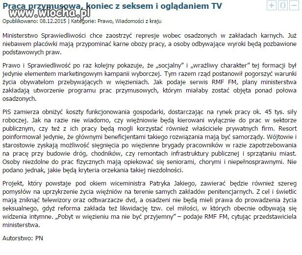 Kolejna acja PIS