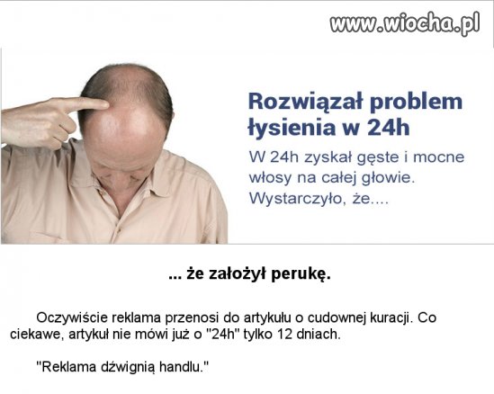 Pewna reklama na Wiocha.pl