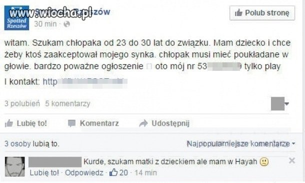 Szuka chłopaka