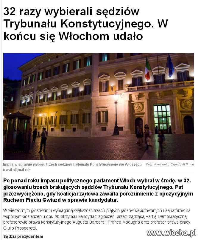 Upadek demokracji we Włoszech? Co na to Petru
