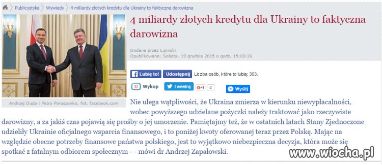 Podobno w Polsce bieda. 