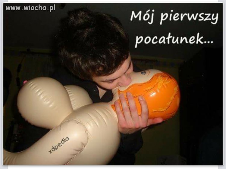 Mój pierwszy pocałunek.