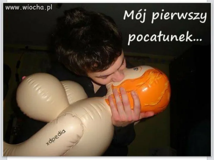 Mój pierwszy pocałunek.