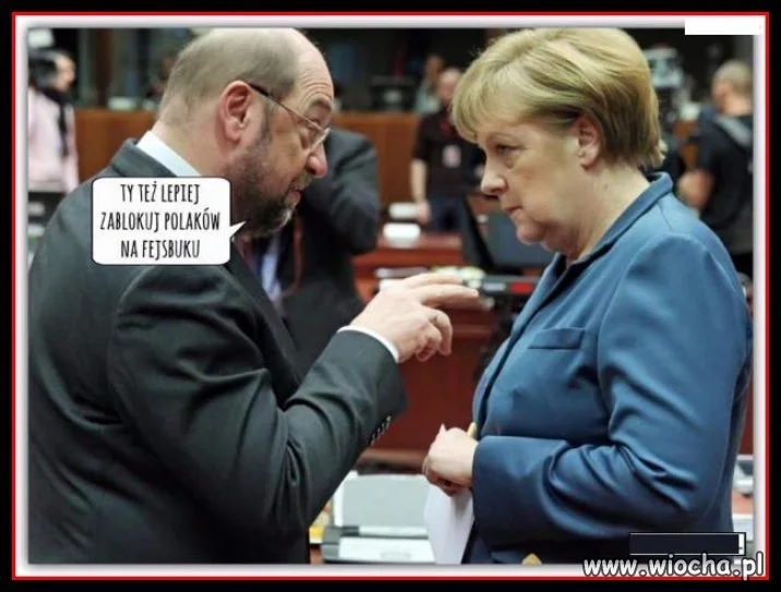 Schulz i Merkel - dwoje co to niby dbają