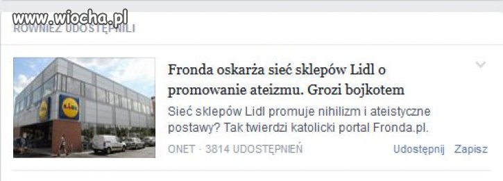 A co z promocją wiary przez instytucje Rządowe?