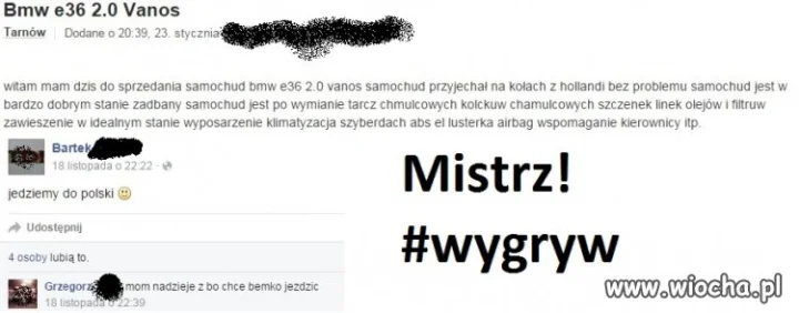 Bemka to dobry samochód 