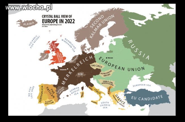 Nowa mapa europy 2022 rok.
