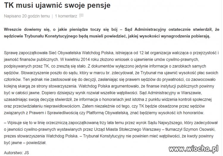 Stawka większa niż...