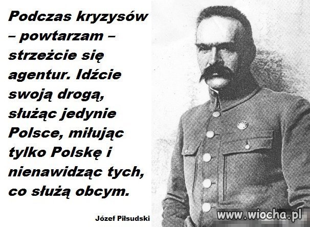 Prorocze słowa, chyba nadal aktualne.