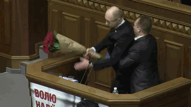 Tymczasem w ukraińskim parlamencie