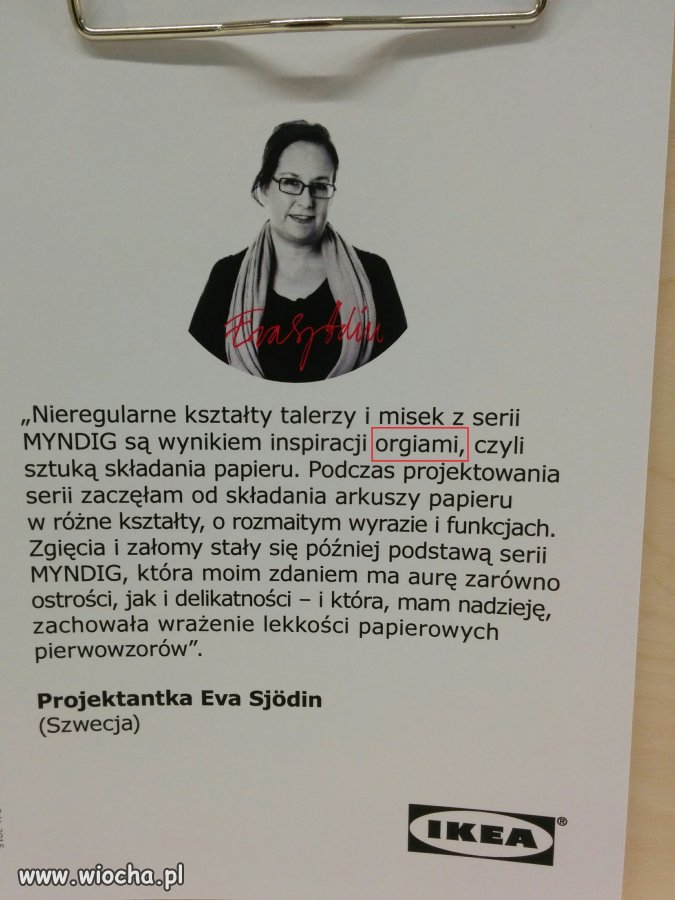 Inspiracja ORGIAMI