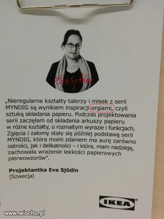 Inspiracja ORGIAMI