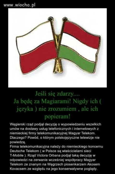 Węgrzy, nasi jedyni przyjaciele w Europie