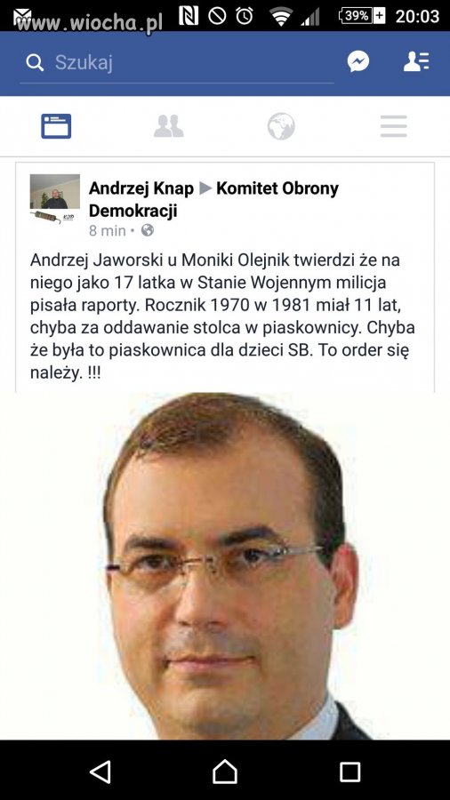 Typowy polityk PiS
