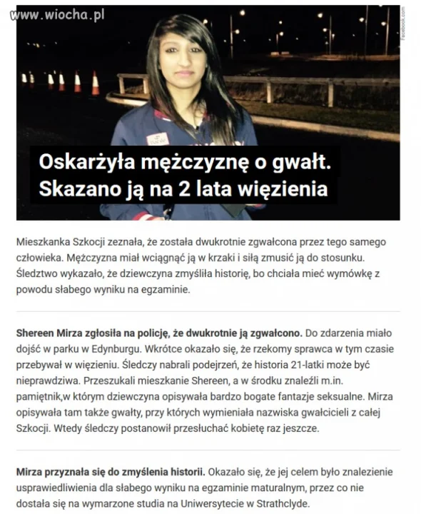 Kłamstwo ma krótkie nogi..