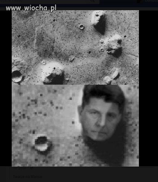 Zagadka twarzy na Marsie wyjaśniona.