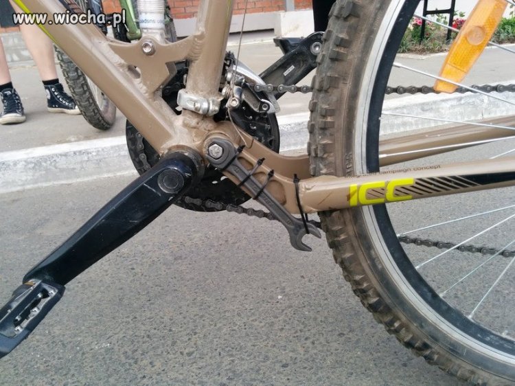 Pomysłowy cyklista