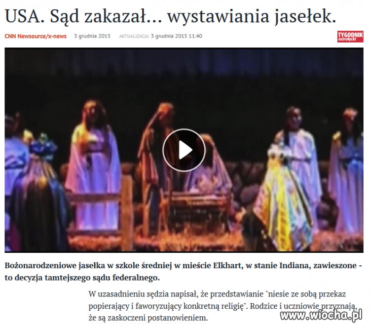 A tymczasem w USA