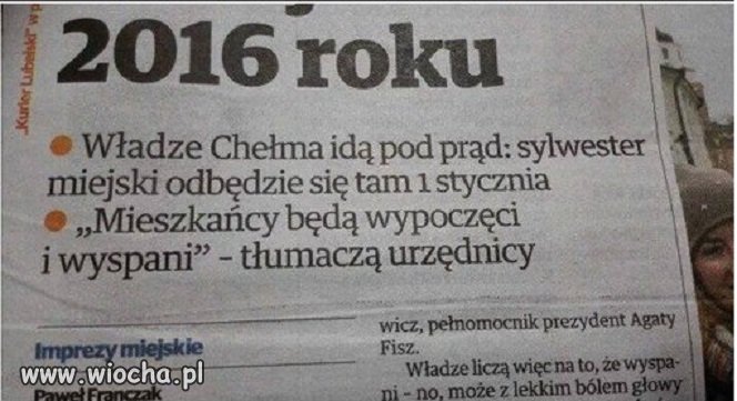 No,może z lekkim bólem głowy