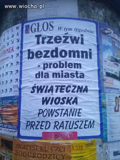 Skoro trzeźwi bezdomni to problem...