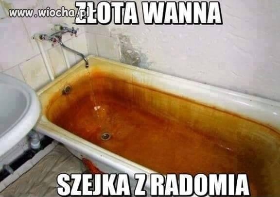 Złota wanna