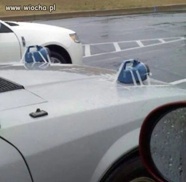 Szwagier kupił auto bez reflektorów