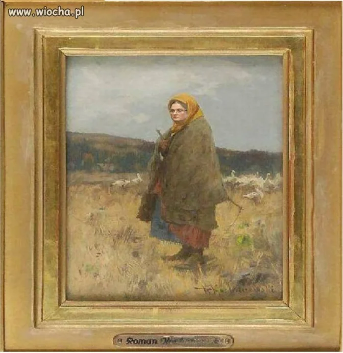 Odnalazł sie obraz "Krysia Gęsiarka"