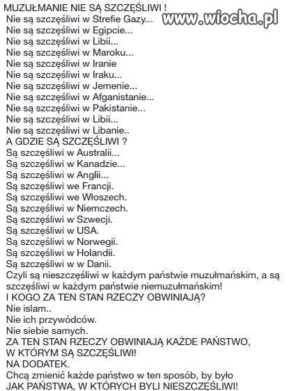 Taktyka muslinów...zniszczyć każdy kraj