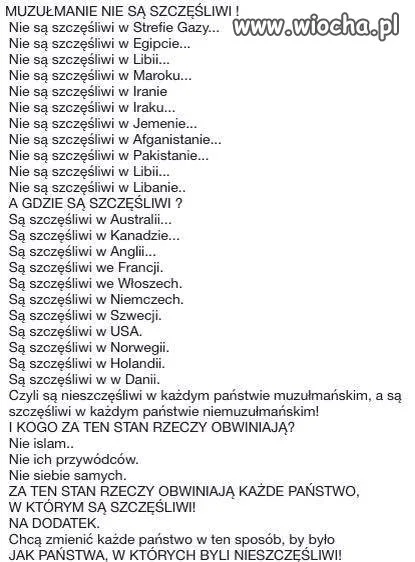 Taktyka muslinów...zniszczyć każdy kraj