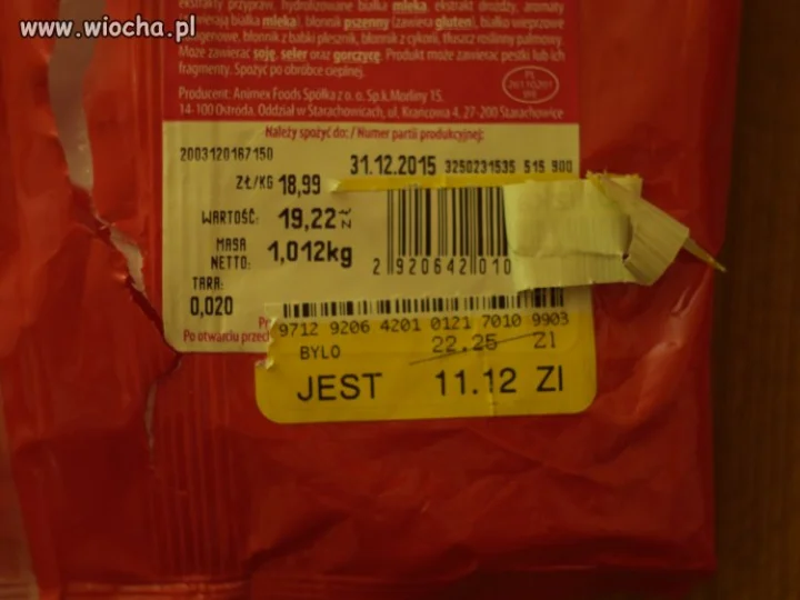Pół ceny w tesco