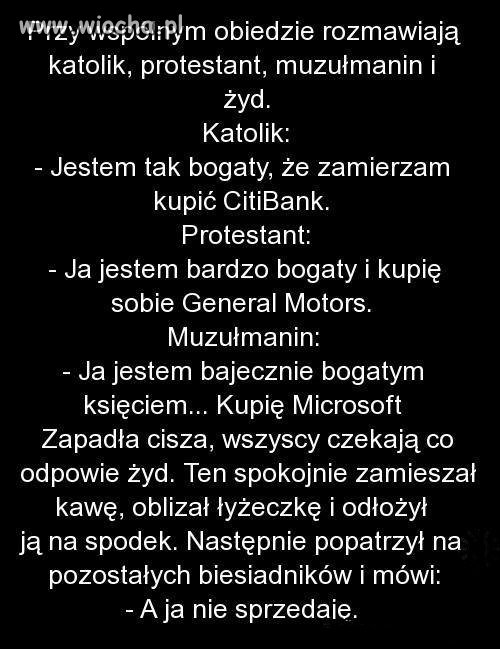 Niby dowcip,ale ile w nim prawdy.