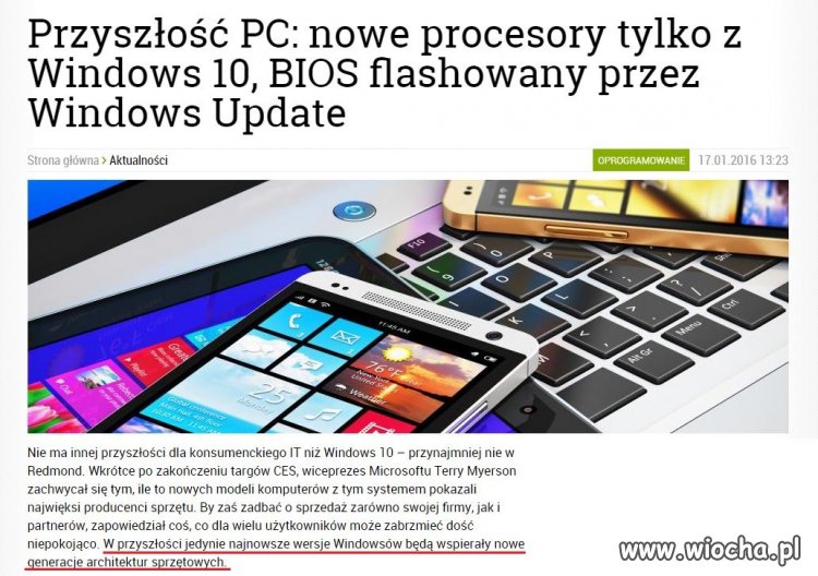 Czyli jak wcisnąć szpiegujący system