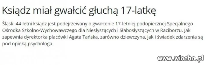 Nie mam pojęcia dlaczego