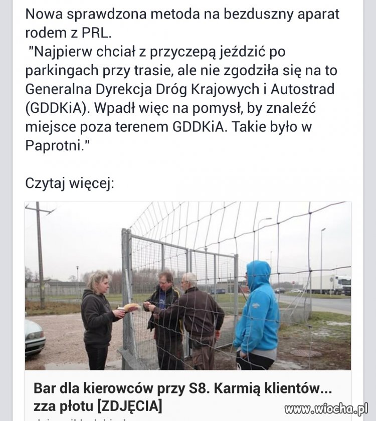 Bar zza płotu.