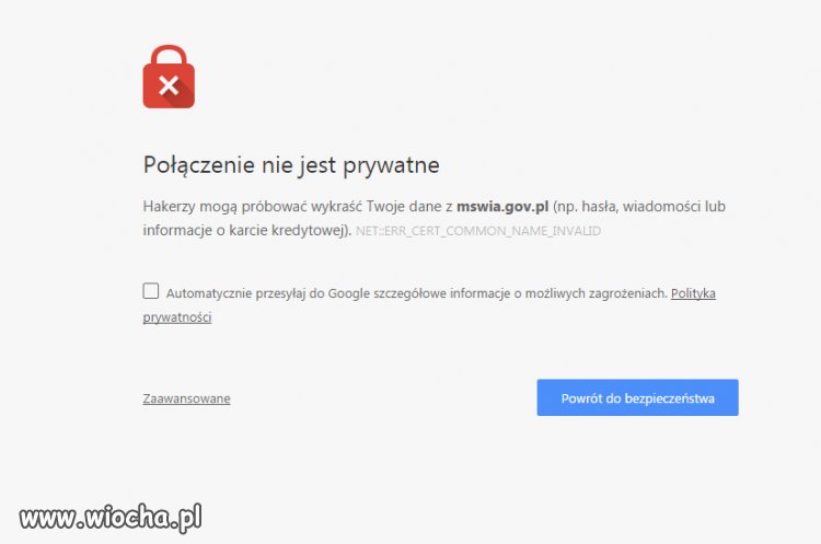 Hakerzy mogą wykraść twoje dane . . .