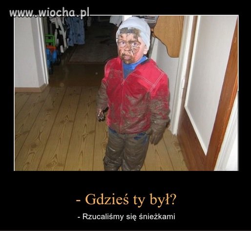 Przynajmniej błoto zamarzło