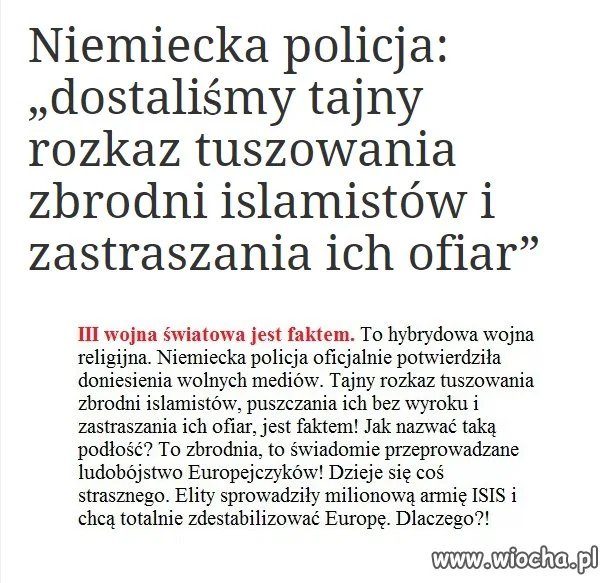 Demokracja zagrożona?!