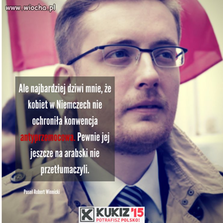 Ciekawe słowa Pana Winnickiego ...